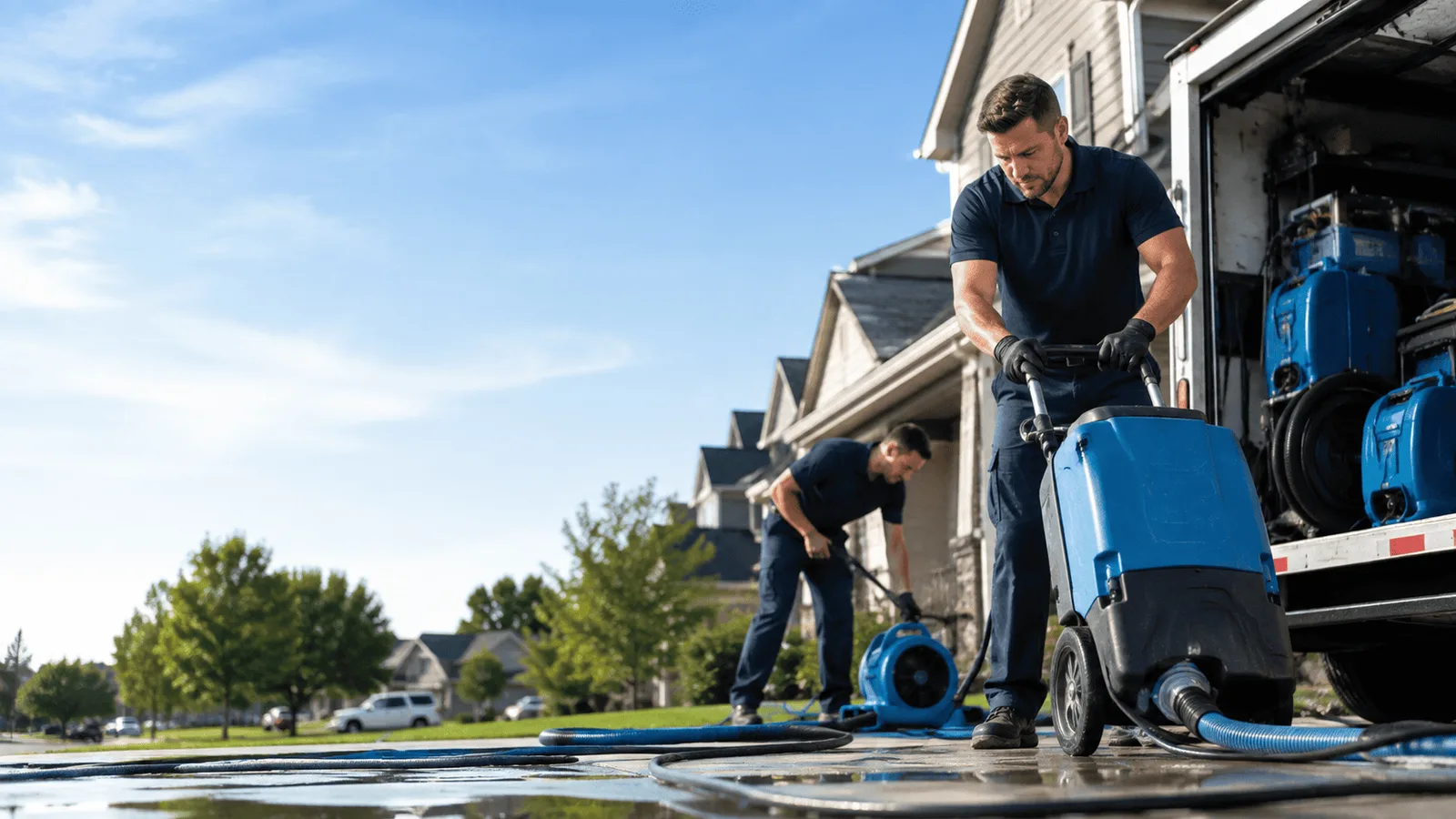 Dehumidification being performed in East Freedom, PA